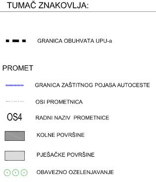 UPU-26 Vučevica - 2.1. Prometna mreža