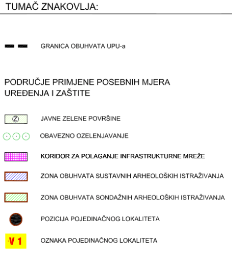 UPU-22 Vučevica - 3. Uvjeti korištenja, uređenja i zaštite površina