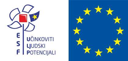 Europski socijalni fond logo sa natpisom Učinkoviti Ljudski Potencijali