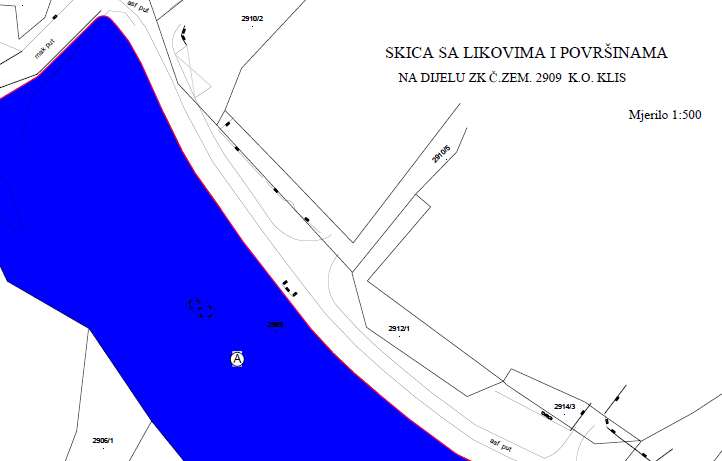 Skica-zemljište-likovi-površine