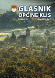 Glasnik Općine Klis Broj 14 slika naslovnice